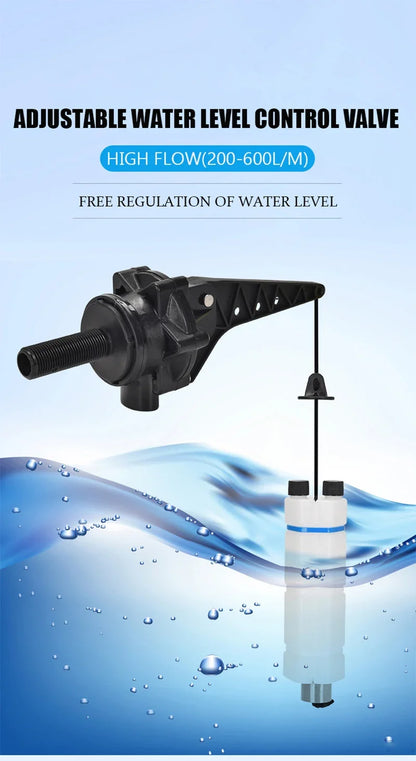 Water tower automatic water output and water stop high and low water level adjustment water pump float valve controller valve