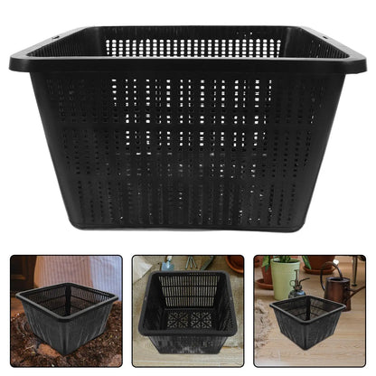 2pcs Hydroponic Pots For Vegetable Cultivation Plastic Planting Baskets Floating Pond Planter Pots For Gardening Aquatic Plants