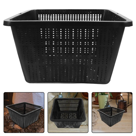 2pcs Hydroponic Pots For Vegetable Cultivation Plastic Planting Baskets Floating Pond Planter Pots For Gardening Aquatic Plants