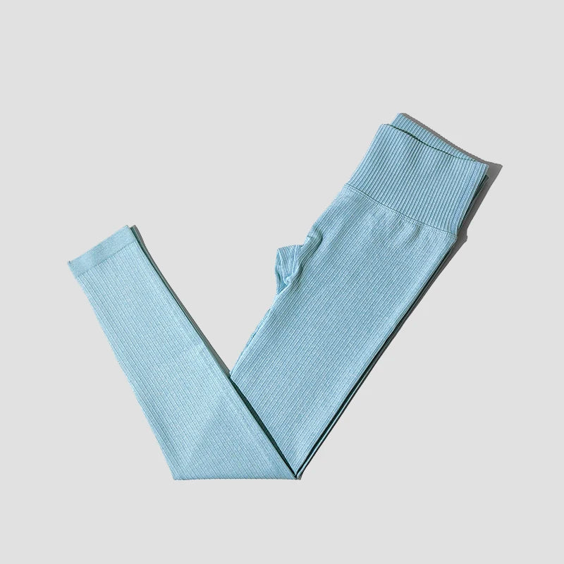 New Yoga Pants Sports Clothing Seamless Legging Solid High Waist Full Length Workout Leggings for Fittness Yoga Leggings