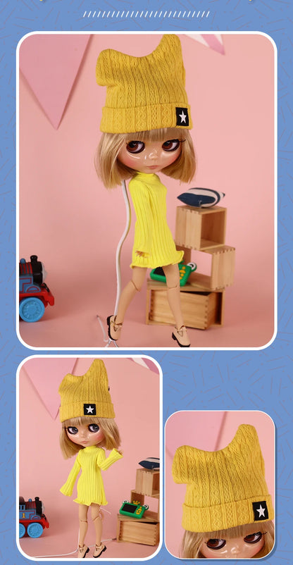 ICY DBS Blyth Doll Combo Clothes Shoes Hand Set Included Children Toy Gift 1/6 BJD Ob24 Anime Girl Azone M