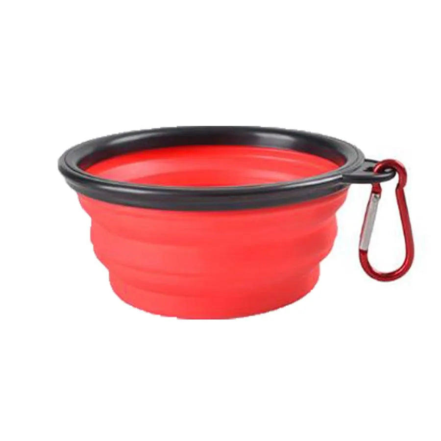 1PC Collapsible Portable Dog Food Bowl, Suitable for Outdoor Drinking Water Travel Supplies Dog Food Bowl