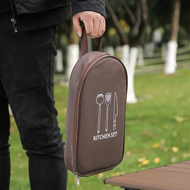 Outdoor Products Camping Cookware Organizer Kitchenware Gear Bag Picnic Supplies Camping Gear Bag Outdoor Products