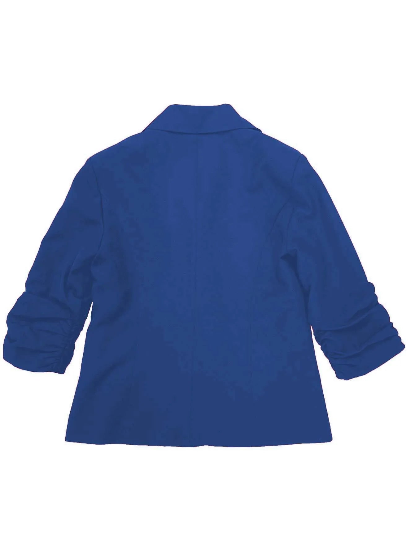 New Office Lady Suits Jacket Tops Formal Women's Seven Quarter Sleeved Suit Coats Casual Black Workwear Blazer Femme Clothing