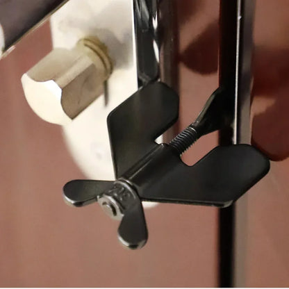 Portable Hotel Door Lock Live Alone Self-Defense Stop Travel Anti-theft Stopper Childproof  Lock Safety Home Latch