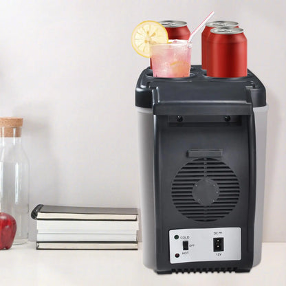 Electric Car Fridge Mini Car Refrigerator Freezer Cooling and Heating Ice Box Vehicle Car Electronic Devices Fridge