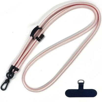 150cm length crossbody lanyard adjustable phone rope neck strap string sling with tether pad