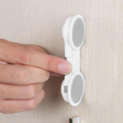 multi-function security protection locks baby safety cabinet drawer door buckle home white toilet refrigerator lock 3pcs/5pcs