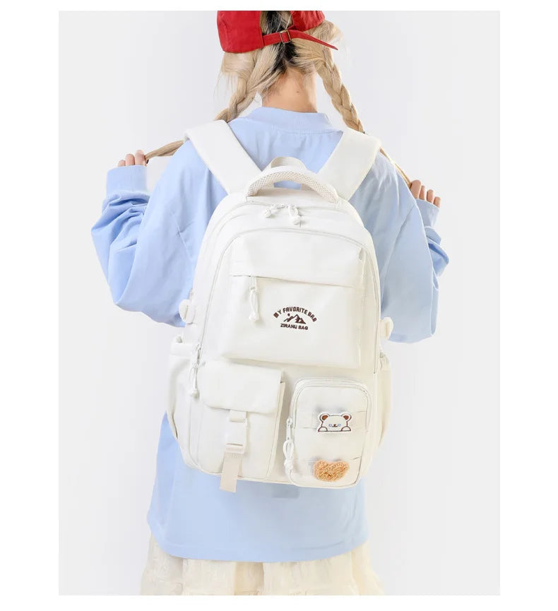 2025 Fashion Girls Waterproof School Bags For Light Weight Children Backpack school bag Printing Kids School Backpacks mochila