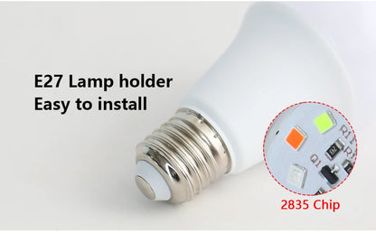 24 Key Remote Control Smart Lamp Atmosphere Light 16 Colors RGB Bulb LED Multicolor Bulb E27 220V Household Lighting Dimmable