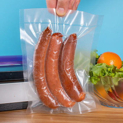 Vacuum Packaging Bags For Food 100PCS Food Storage Bags 5 Size Food Vacuum Packed Bags Keep Food Fresh Vacuum Packaging Bags