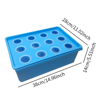 Hydroponics Grower Box 12 Holes Hydroponics Tools for Indoor Home Planting