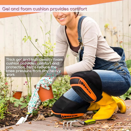 Heavy-Duty Comfort Knee Pads,Professional Knee Pads Thick Foam Knee Pads Tools with Soft Gel Cushion for Construction,Work