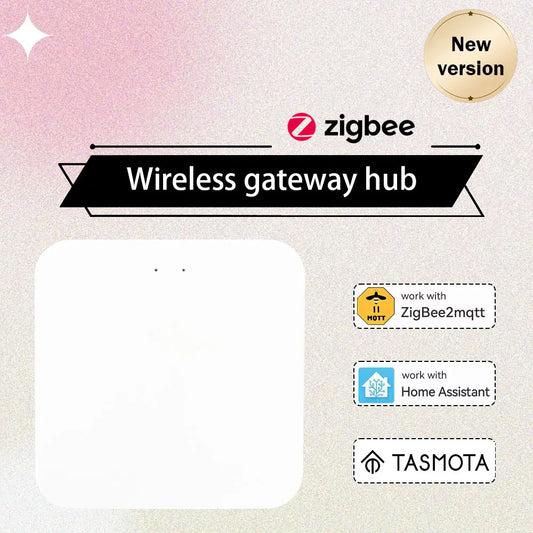 ZigBee 3.0 Smart Gateway Hub Smart Home Automation Ethernet Bridge Works with Tasmota Zigbee2MQTT Home Assistant 2025Newest