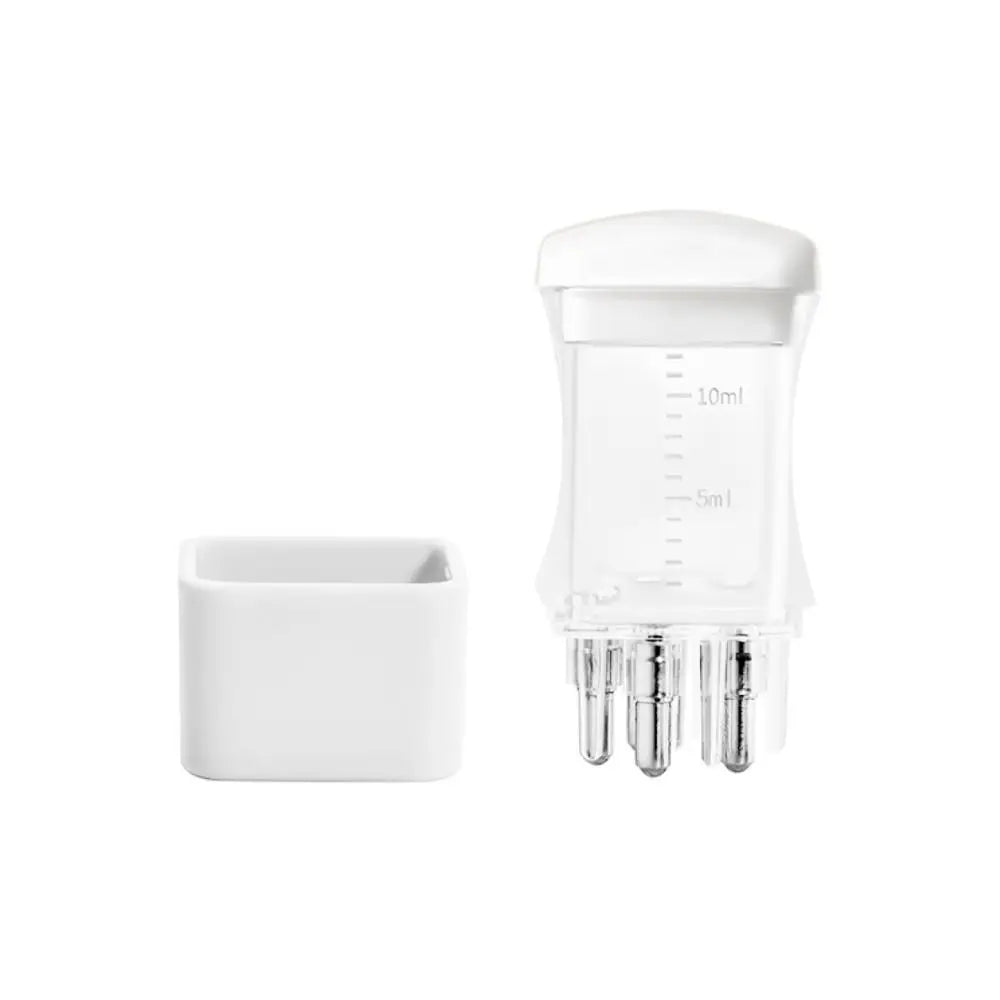 Plastic Scalp Applicator Portable Mini 10ML Hair Roots Massager with Scale Hair Head Massager Serum Oil Apply