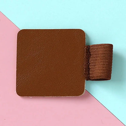 2Pcs Pen Loop Holder Self Adhesive Pencil Holders Pen Loop Clips Universal Notebook Elastic Loop Cover for Diary Planner Clip