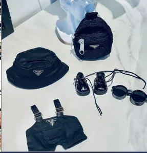 Labubu 17cm Doll Outfits Luxury Vinyl Doll Clothes 1st & 2nd Generation Compatible Delicate Baby Toy Accessories Kids Fashion