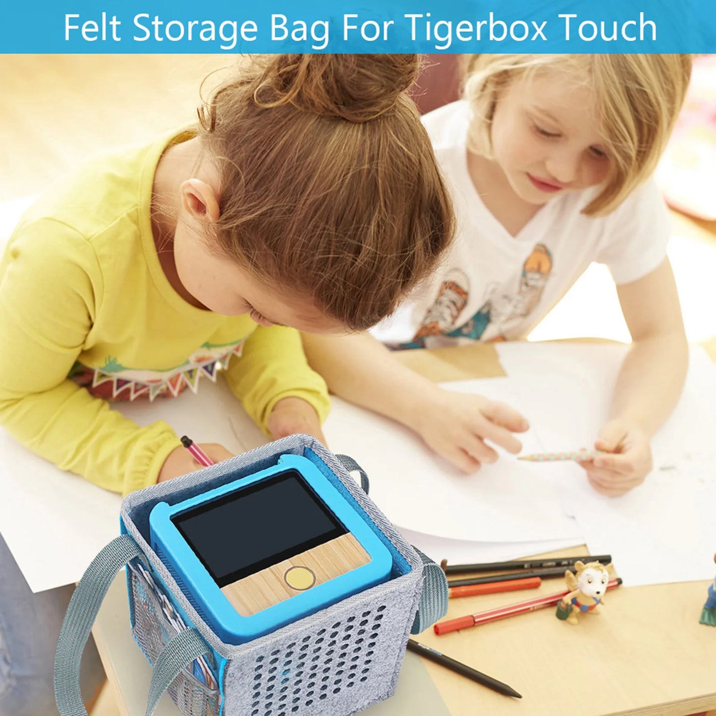 Bag For Tigermedia TigerboxTouch Streaming Box Music Box Organiser For Tiger Box Media Streaming Musical Storage Box