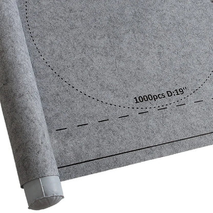 Puzzles Pad Jigsaw Roll Felt Mat Playmat Puzzles Blanket For Up To 1500 Pcs Puzzle Accessories New Portable Mat (Only Mat)