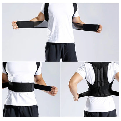 Posture Corrector for Men and Women Back Posture Brace Clavicle Support Stop Slouching and Hunching Adjustable Back Trainer