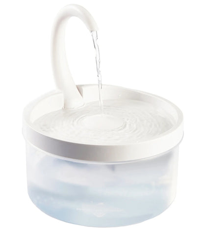 2L Cat Water Fountain LED Blue Light USB Powered Automatic Water Dispenser Cat Feeder Drink Filter For Cats Drinking Fountain