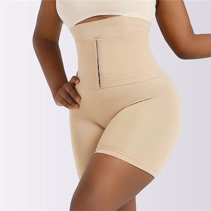 Shapewear for Women Tummy Control Body Shaper Fajas Shorts with Hook Butt Lifter Panties High Waisted Underwear Slimming Panties