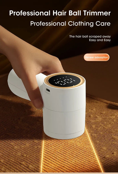 Lint Remover for Clothing Rechargeable Hair Ball Trimmer Fuzz Pellets Clothes Sweater Fabric Shaver Electric Fluff Lint Removers