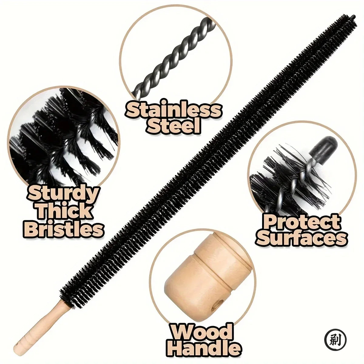 Radiator Cleaner Brush Washing Machine Lint Cleaning Brushes Long Flexible Dryer Vent Cleaner Duster Household Cleaning Tools