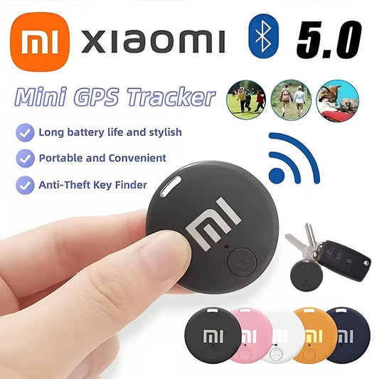 Xiaomi 5.0 GPS Bluetooth Mini Tracker Air Tag Anti-Lost Device Pet elderly Kids Wallet Tracking IOS Android Smart Finder Locator