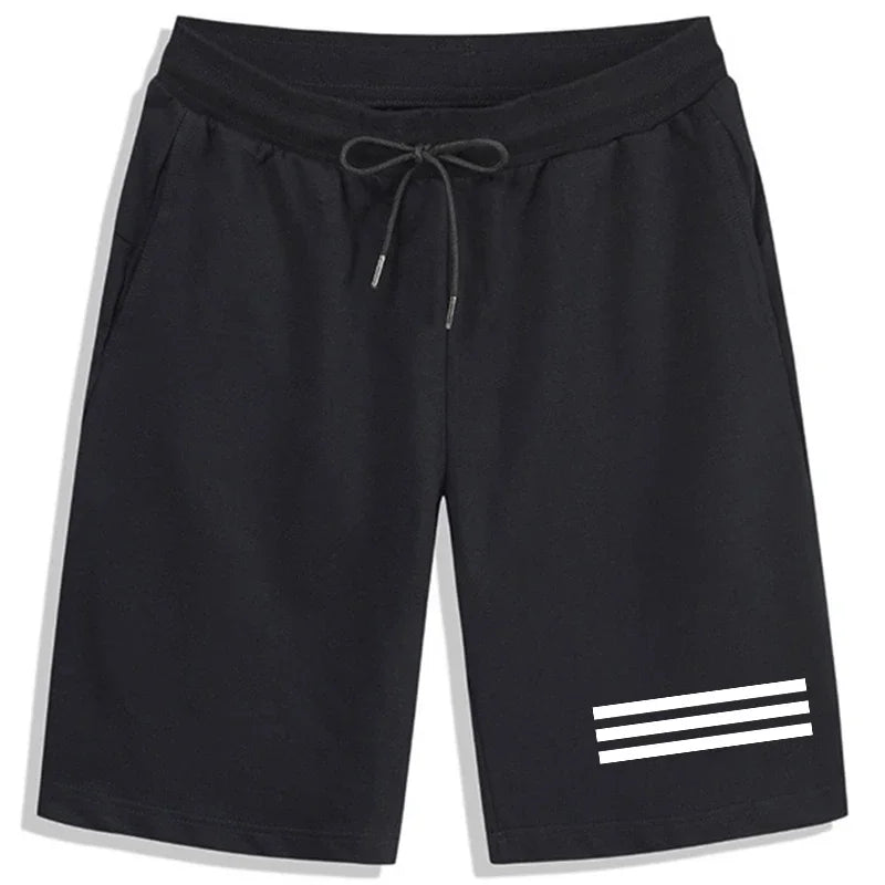 Mens Shorts Trend Printing Jogging Short Trouser Casual Fitness Sports Man Shorts Hot Sales Breathe Knee Shorts Summer Travel