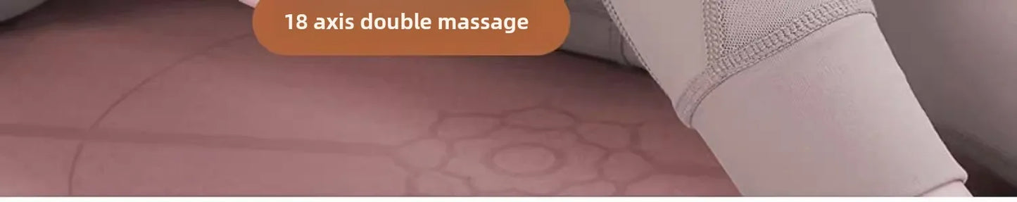 18 Rounds Massage Roller of Circular Leg Slimming Leg Massager Muscle Stretching Equipment Circular Leg Clamp