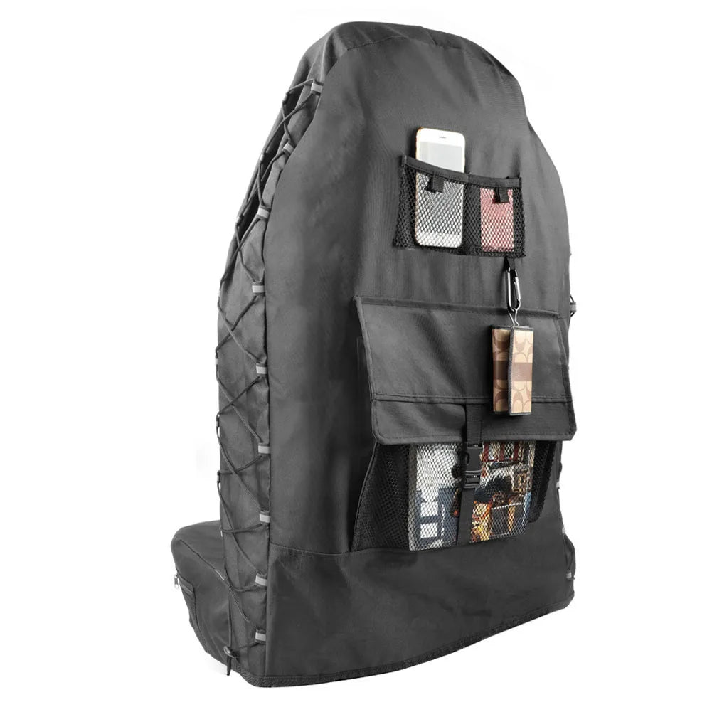 1/2Pcs Car Front Seat Cover Protector with Storage Pockets Auto Accessories Elements Personal Car Part Ornaments for TIROL