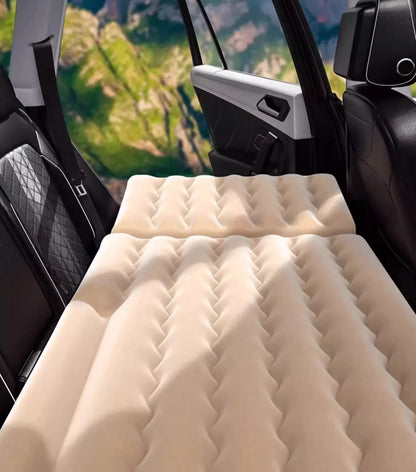 Airbed Household Outdoor Single Double Air Bed Thickened Folding Inflatable Convenient Mattress Sleep Rest for Car SUV Travel