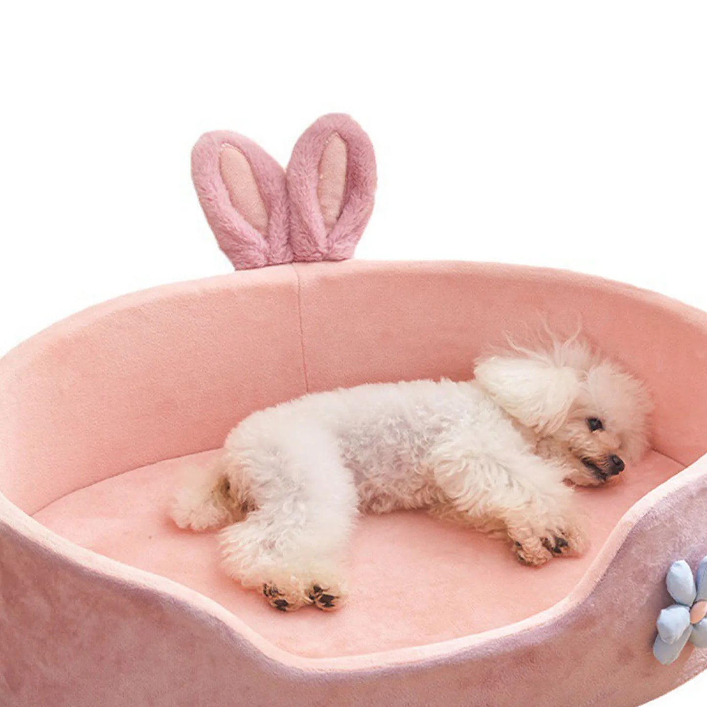 Pet Bed Detachable Washable Dog Sleeping Bed Soft Comfortable Warm Cat Bed for Four Seasons Soft Pet Bed