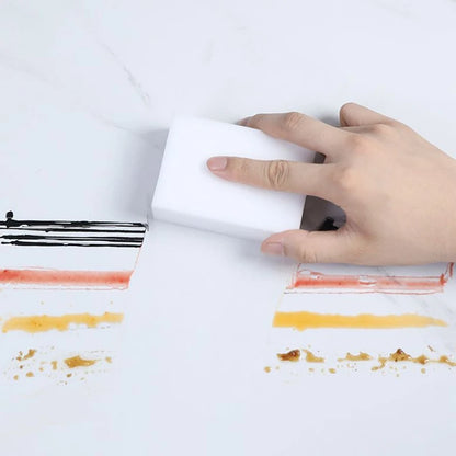 Customizable 10x7x3cm Melamine Sponge Magic Sponge Eraser Sponge Cleaner Cleaning Sponges for Kitchen Bathroom Cleaning Tools