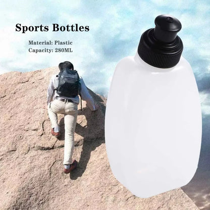 280ML Handheld Running Water Bottle for Quick Hydration for Long Distance Running BPA Free Sports Water Bottle for Running