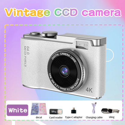 Digital Camera Autofocus Camera for Kid Camcorder with 8x Zoom Compact Cameras 1080P Cameras for Beginner Photography