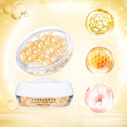 30Pcs Hyaluronic Acid Capsules Serum Hydrating Repair Moisturizing Essence Liquid Facial Deeply Nourishes Firming Skin Care