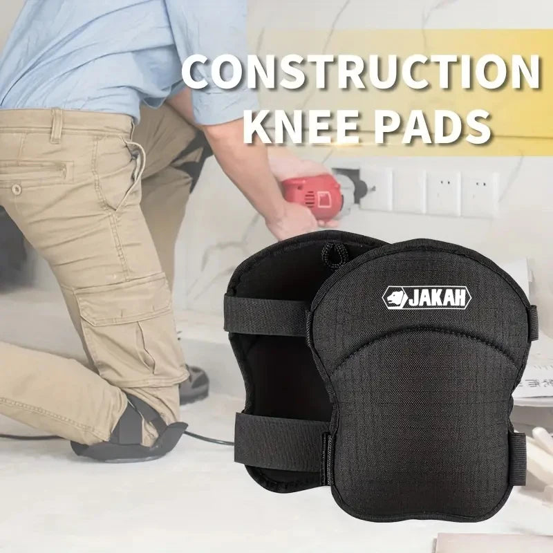 Work Knee Pads for Men and Women with Thick Soft Foam Padding, Strong Straps and with Easy-Fix Clips - Perfect Flooring Knee Pad