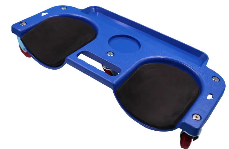 Rolling Knee Protection Pad with Wheels Built in Foam Padded Per for Car Repairman, Fitter, Repairman, Protective Gear Pulley