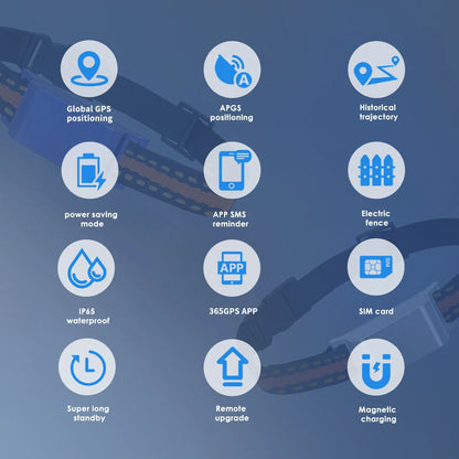 4G GPS Pet dog Tracker Collar Real Time Tracking APP Electronic Fence Anti Lost Dog Locator