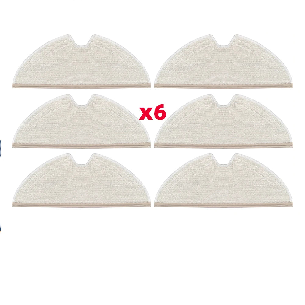 Compatible For Roborock S5 Max / S50 / S502 / S55 / S6 Pure / E4 Robot Vacuums Brush Filter Mop Part