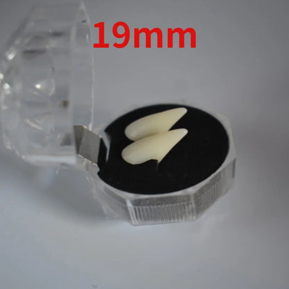 Halloween Fake Teeth Cosplay Vampire Fangs  Retractable Teeth Dress Costume Tooth Gift Party Decoration Vampire Dracula Teeth