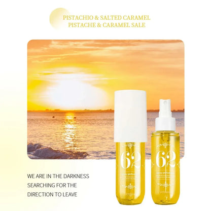 Body fragrance spray Fresh air Scent Long Fruity Non-irritating Portable Liquid Perfume Moisturizes Skin For Men And Women 90ml