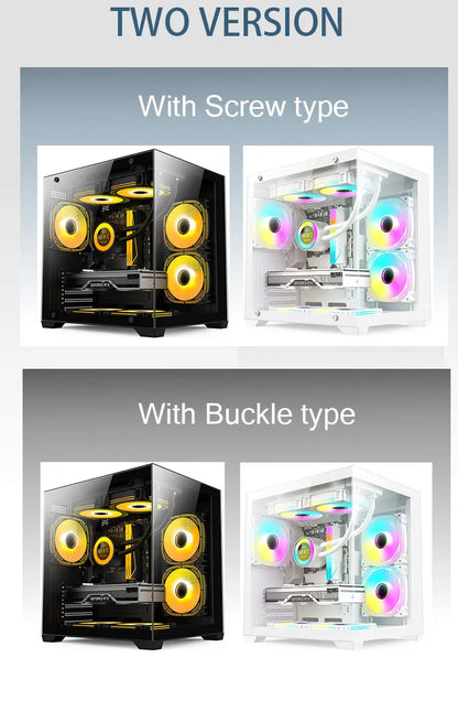 MANMU Hot Selling Gaming Computer MATX Cases pc Tempered Glass Case pc Computer Gaming Matx Computer Case