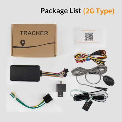 GPS Tracker Vehicle GPS Tracking Device for Car Motorcycle Mini GPS GSM ACC Alerts with Free Real Time Tracking APP with Relay