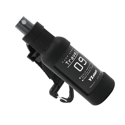 50ml Travel Bottle Leak Proof Refillable Spray Bottle Liquid Containers with Tactical Hook Strap Alcohol Spray Bottle for Liquid