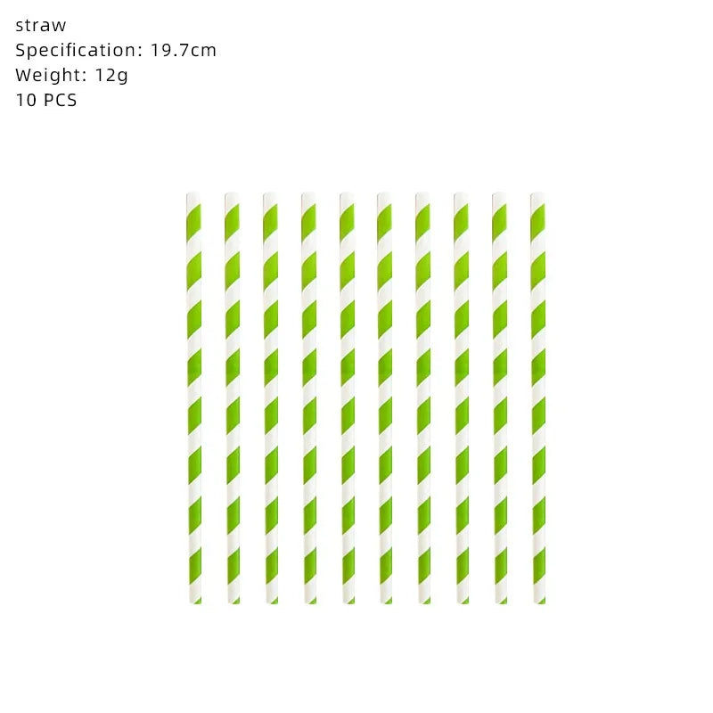 Summer Swimming Pool Party Hawaiian Theme Party Birthday Party Cutlery Paper Plate Table Cloth Decoration