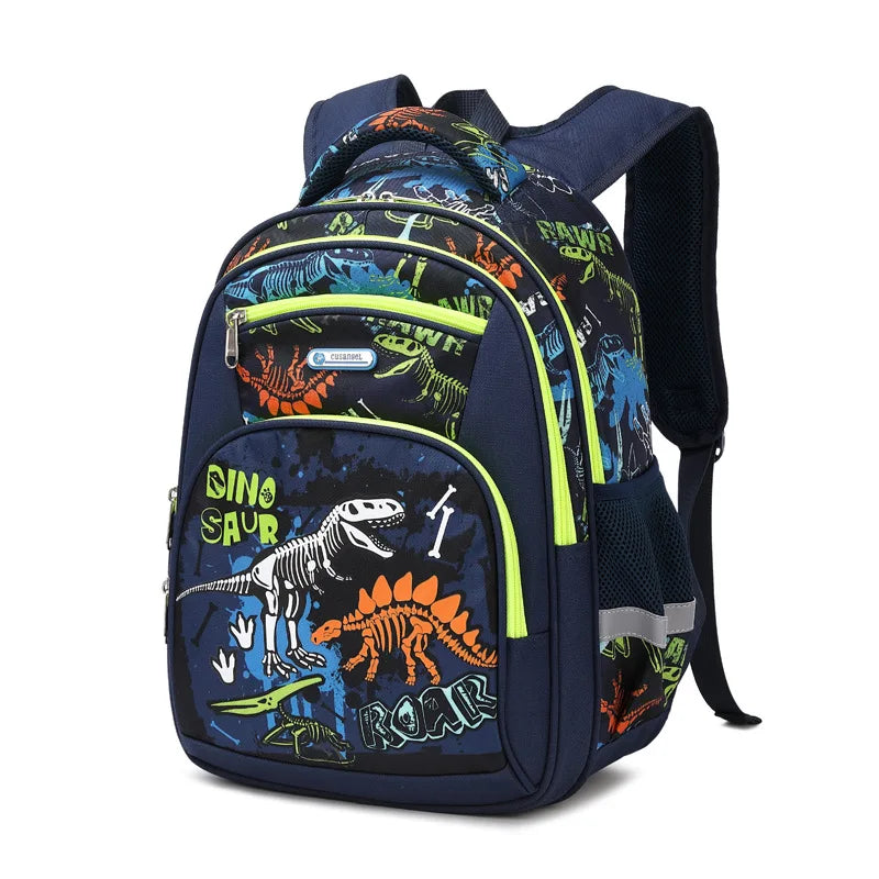 School Bags for Kids Backpack for Boys Elementary Kindergarten Preschool School Bag 14 inch Multifunctional Cute Large Capacity