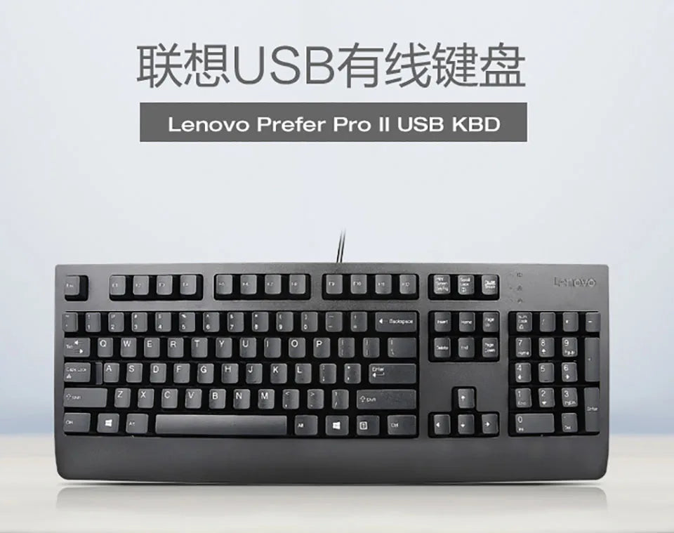ZKan for Lenovo wired keyboard high hat key notebook desktop computer home office USB keyboard SK8827